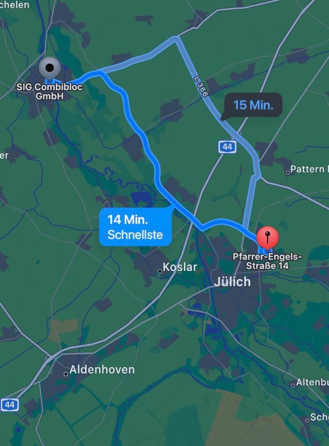 Ruhiges Juwel: Frisch Renoviert 100 Qm Apartament Jülich